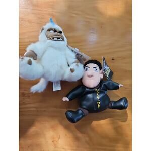 Vintage Star Trek MUGATO & VULCAN Beanie Plush Figure Alien Beans New w Tag 6"